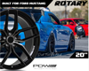 PDW - ROTARY Dark Tint Jet Black | Black
